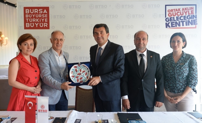  Bursa Ticaret Ve Sanayi Odası’nı Ziyaret Eden Tarihi Çarşilar