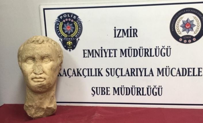  İzmir’de Polis Ekipleri Tarafından Yapılan Operasyonda Roma Dönemine Ait
