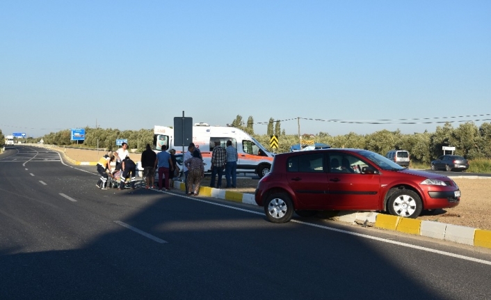  Balıkesir’in Havran İlçesinde D 230 Edremit Balıkesir Yolunda Tatilcilerin