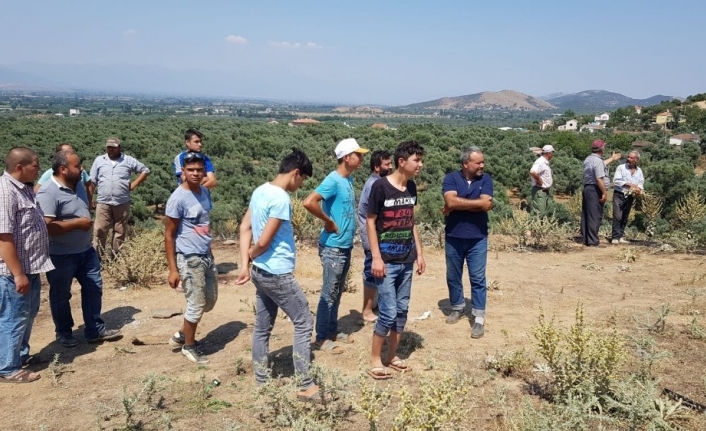  İzmir’in Tire İlçesinde Makilik Alanda Çikan Yangın Ekiplerin Yoğun