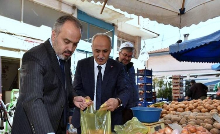 Cumhur İttifakı’nın MHP’li Yenişehir Belediye Başkan Adayı Davut Aydın, dar