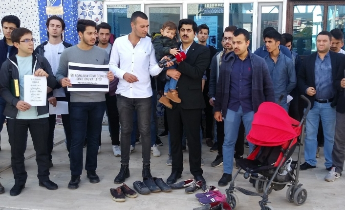  Türkiye Gençlik Vakfı (tügva) İzmir Üniversiteler Teşkilatı, İsrail'in Saldırılarını