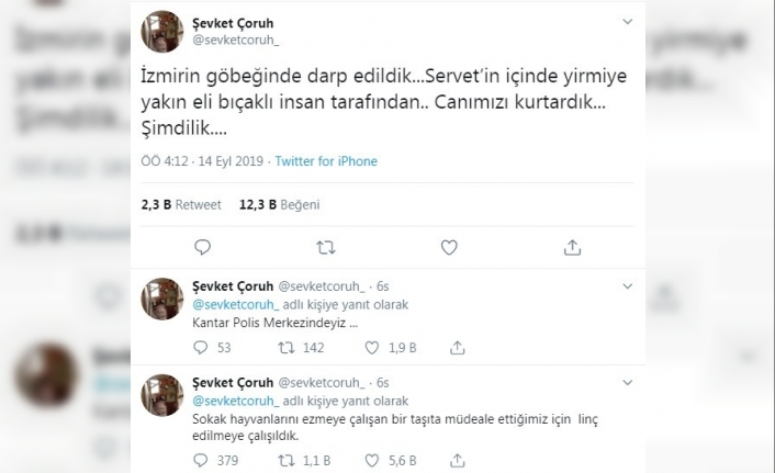 Şevket Çoruh, Twitter Hesabından Yaşananlara Tepki Gösterdi.