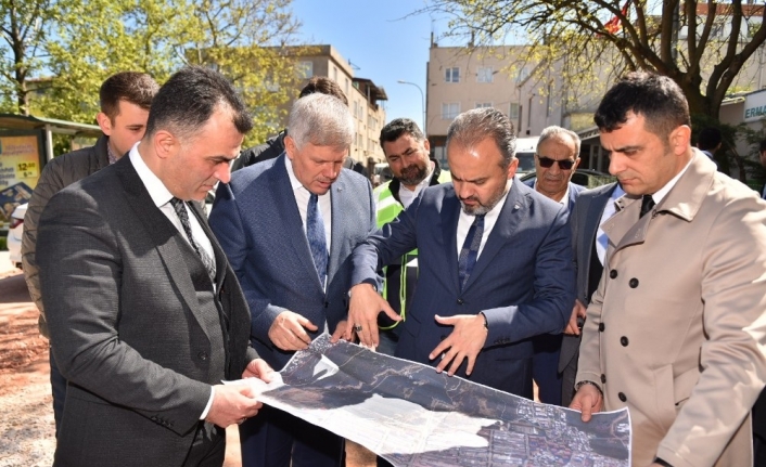 Büyükşehir Belediyesi, merkez Yıldırım ilçesinde yaklaşık 25 bin kişiyi etkileyen