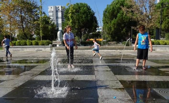  Yaz Bitti Çocuklarin Su Serinliği Bitmedi