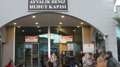 Türkiye’nin en batısındaki sınır kapısı olarak nitelendirilen Balıkesir’in Ayvalık ilçesinde,