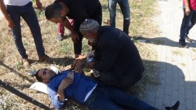 Bursa Ankara Yolunda Meydana Gelen Olayda Tamire Giden Vinçten Yola