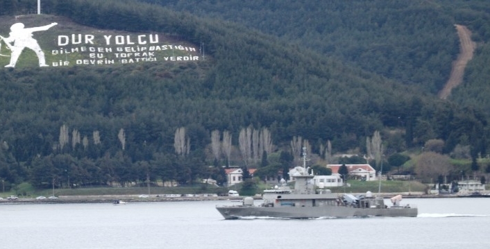 Yunanistan Donanması’na ait P 71 borda numaralı ‘HS Ritsos’ adlı