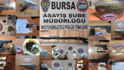 Bursa Yunus Timleri İle Asayiş Ekipler Amirliği Personeli Tarafından Farklı