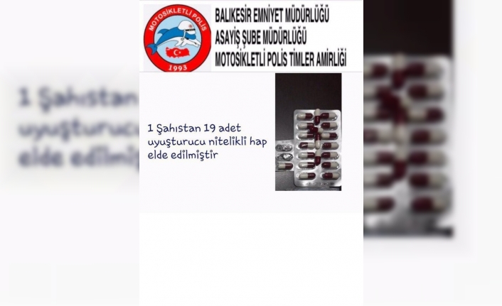  Balıkesir'de Motorize Yunus Ekipleri 2 Otomobilde Şüphe Üzerine Yaptığı